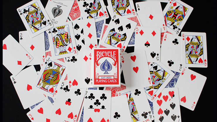 Bicycle ghost gaff best sale deck