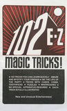 102 EZ Magic Tricks by David Robbins - Book