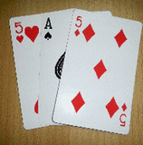 Spade Card Monte-Trick
