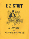 EZ Stuff A Lecture by Warren Stephens - Book