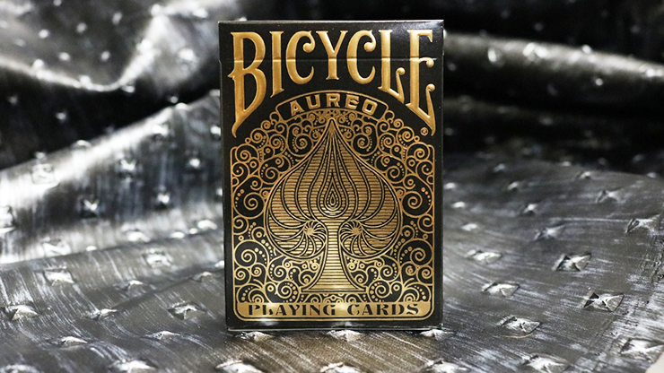 Bicycle Gold Deck – Jeu De Cartes Doré – US Playing Cards – Élégance Et Classe – Idéal Pour Magie Ou Collection