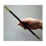 Magic Wand (Black with Metal Tips) by Bazar de Magia - Accessory