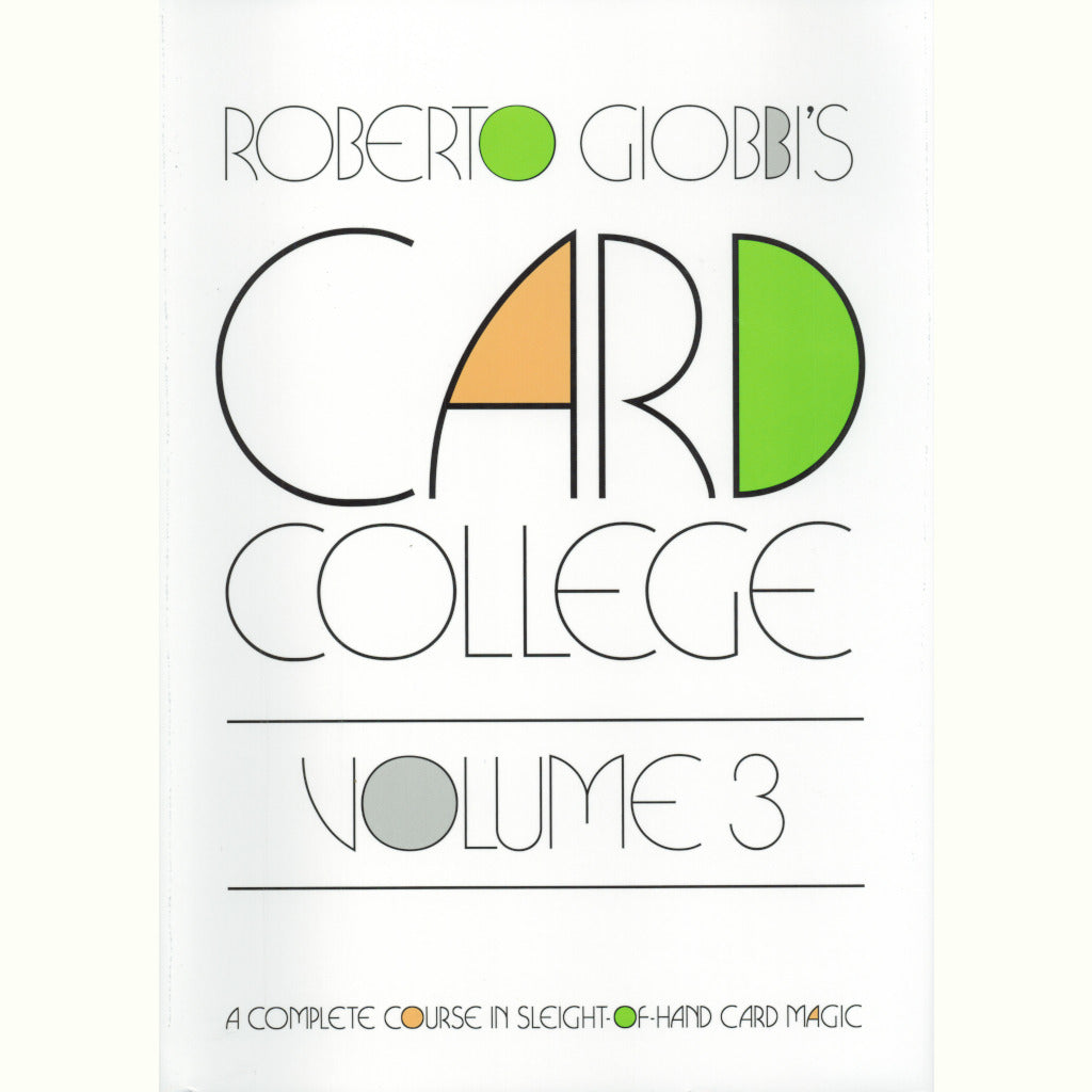 Card College Series by Roberto Giobbi – Magic Inc.