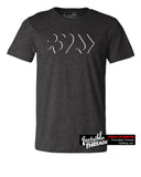 Edges Card Tee Shirt in Black or Grey - Apparel