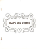 Kaps on Coins by Fred Kaps - Book