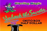 Okito Box - Brass by Sterling Magic - Trick
