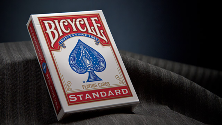 thumbnail image 2 of Bicycle Double Face No Back Standard Magic Tricks Card Deck - USPCC Red (New) 2 of 6