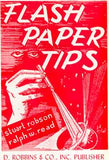 Flash Paper Tips by S. Robson and R. W. Read - Book