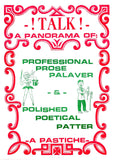 Talk! A Panorama of Professional Prose Palaver & Polished Poetical Patter by Percy Abbott - Book