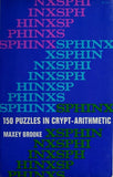 150 Puzzles in Crypt-Arithmetic by Maxey Brooke - Book