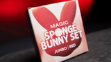 Magic Sponge Bunny Rabbit Set (Red) - Trick