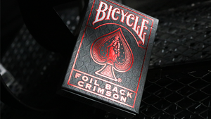 Bicycle Rider Back Luxe V2 (Crimson or Cobalt) by USPCC - Deck