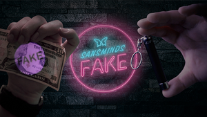 Fake by Sans Mind (DVD and Gimmick) - Trick