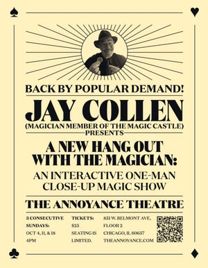 Jay Collen - Come Hang Out With The Magician - SHOW