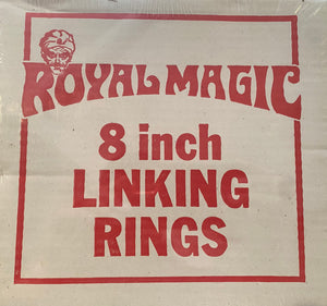 8" Linking Rings  by Royal Magic - Trick