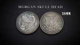 SKULL HEAD COINS by Men Zi Magic (Morgan, Kennedy, Peace) - Accessory