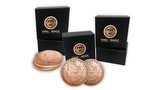 Replica Morgan Expanded Shell plus 4 coins (Gimmicks and Online Instructions) by Tango Magic - Trick