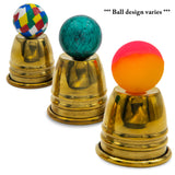 Table Hopping Cups & Balls- Gold Color