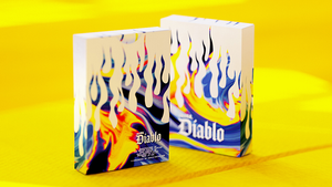 Ultra Diablo Blue Playing Cards