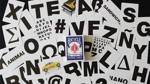 Bicycle Special Letters - Playing Cards