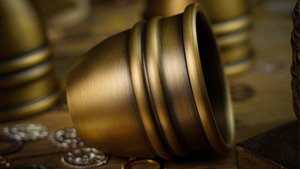 Artistic Chop cup and balls (Brass)