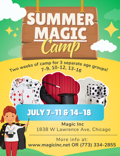 Summer Magic Camp 2026 - Event