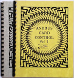 Andrus Card Control - SIGNED (Vol 1 and 2) by Jerry Andrus - Book