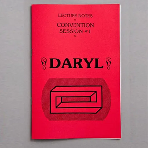 Convention Session #1 by Daryl - Book