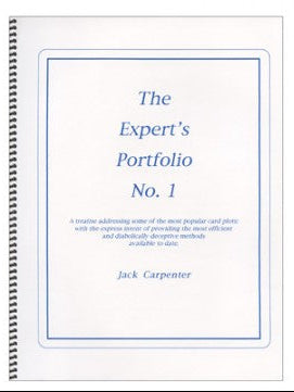 The Expert's Portfolio No. 1 by Jack Carpenter - Book