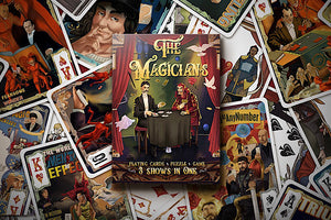 The Magicians Playing Cards: Card Game and Puzzle - Deck of Cards