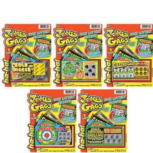 Fake Lottery Tickets ( Pack of 5) - Joke
