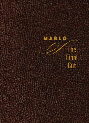 Marlo The Final Cut - Limited Collector's Edition in Burgundy Bonded Leather - Book