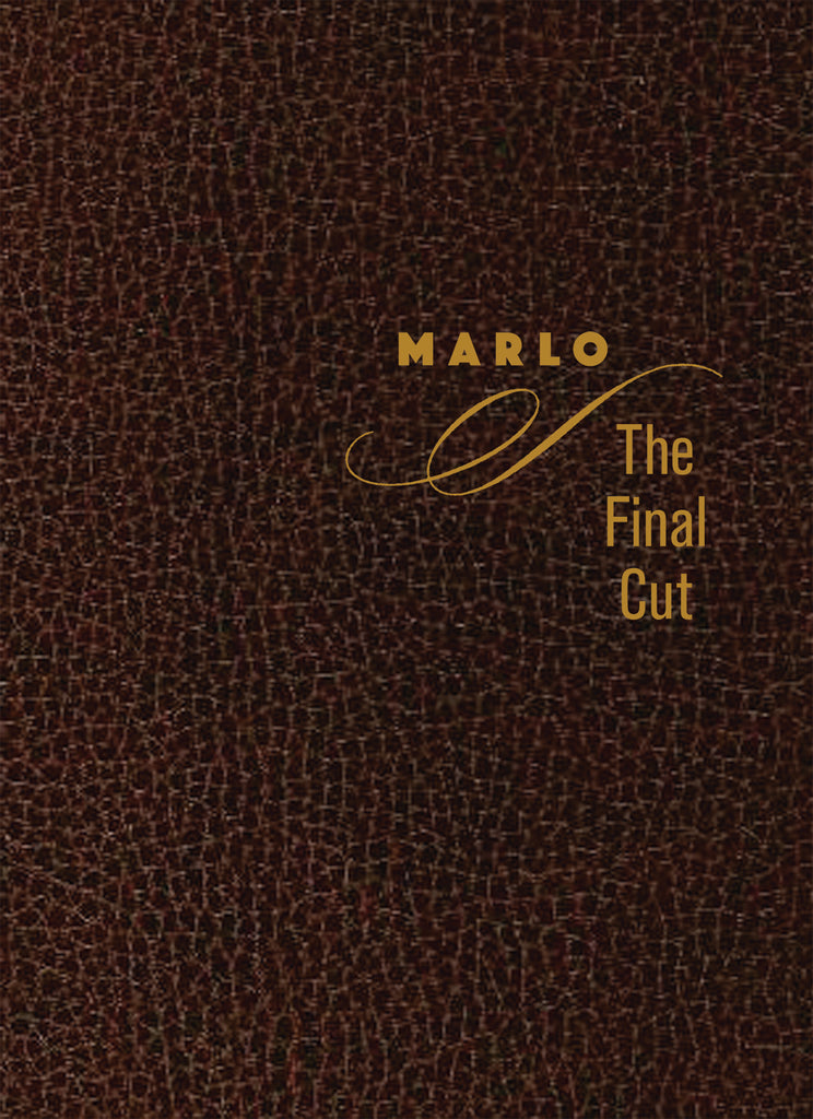 Marlo The Final Cut - Numbered Collector's Edition in Burgundy Bonded Leather - Book