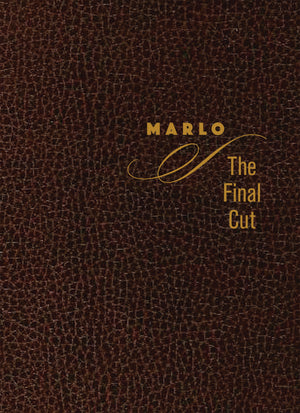 Marlo The Final Cut - Numbered Collector's Edition in Burgundy Bonded Leather - Book