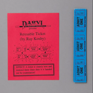 Reusable Ticket by Ray Kosby (Presented by Daryl) - Trick