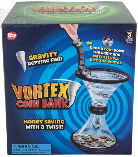 Vortex Coin Bank Vortex Coin Funnel (Coin Bank) - Novelty – Magic Inc.