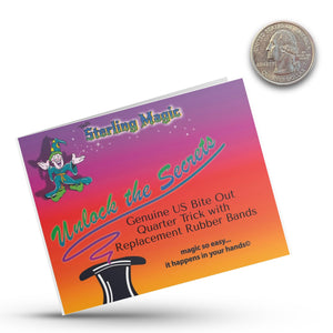 Bite Out Coin by Sterling Magic - Trick