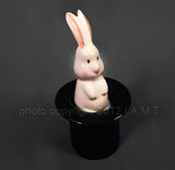 Rabbit and Hat Salt and Pepper Shakers - Novelty