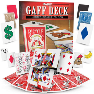 Carnival Magic Gaff Deck - Limited Edition Bicycle Cards -Trick