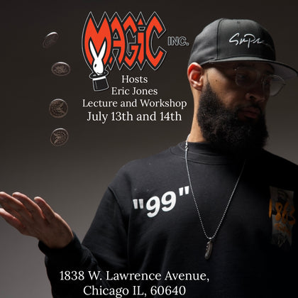 Eric Jones Lecture and Workshop - July 13th and 14th - Events