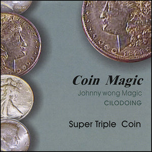 Double Face Super Triple Coin (with DVD) - Trick