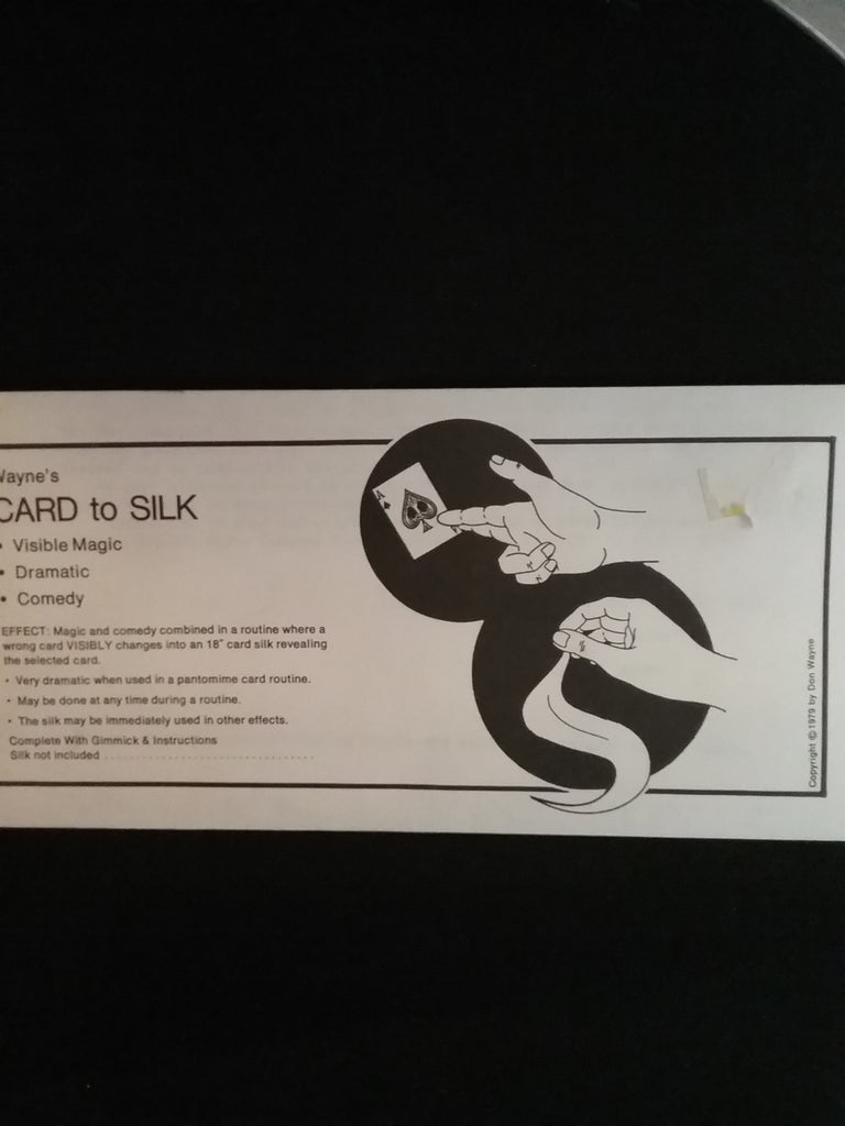 Card to Silk-Trick