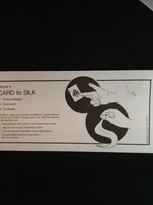 Card to Silk - Trick