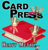 Card Press - Aluminum by Mak Magic