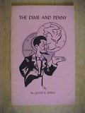 The Dime and Penny by Lloyd E. Jones - Book