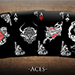 Bicycle Middle Kingdom (Black) Playing Cards by USPCC