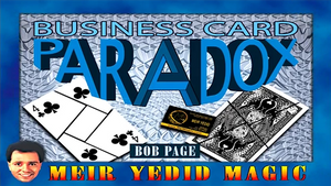 Business Card Paradox - Trick by Bob Page