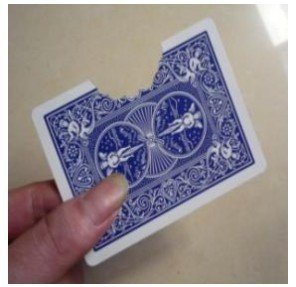 Biting Through a Card - Trick