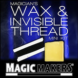 Magician's Wax and Invisible Thread by Magic Makers - Trick
