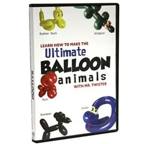 Learn How to Make the Ultimate Balloon Animals with Mr. Twister - DVD